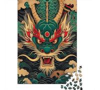 Loong Jigsaw Puzzle Impossible 1000 Pezzi Cartoon Art Decorazione Per La Casa. Giochi Rilassamento E Intelligence Per Adulti E Bambini Da 12 Anni 1000pcs (75x50cm)