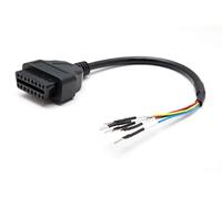 LoongGate Cavo adattatore diagnostico universale OBD2 K+CAN, per moto, auto, camion