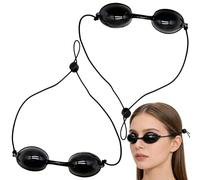 LOOOKSHE Occhiali protettivi per terapia con luce rossa e abbronzatura, 2 paia di occhiali di sicurezza per lettino, IPL, protezione per gli occhi con luce LED, vestibilità comoda, per donne e uomini