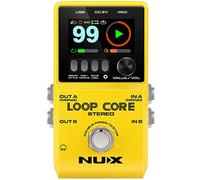 Loop Core Stereo Guitar Looper Pedal, 6 ore di registrazione, audio stereo, controllo MIDI, simulazione cabina per uscita al mixer.