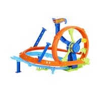 loop turbo da corsa Hot Wheels - set acrobatico con booster