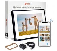 Loop Wi-Fi Digital Picture Frame with Touch Screen, 10-Inch Display, The Only Frame to Offer Text Message Photos Direct to Frame, Easy to use App, Gift to Keep Friends and Family Connected