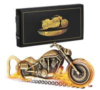 LOOPES Apribottiglie da Birra per Moto, Apribottiglie Vintage Moto, Regali per Lui, Papà, Marito, Fidanzato, Idea Regalo per Uomo Originale, per Natale, Compleanno, Festa del Papà, San Valentino