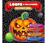 LOOPS & Halloween Coloring Book: Endless Relaxation with Cute and Simple Cartoon Style