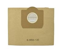 LOOR 10 sacchetti per aspirapolvere per sacchetti filtro 6.959-130.0 per A2201 WD3 sacchetti filtro Wet & Dry parti per aspirapolvere