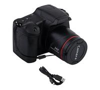 LOOR Fotocamera Vlog da Viaggio Portatile Fotografia 16X Zoom Digitale 1080P HD Fotocamera Reflex Anti-Scuotimento Fotocamere per la Trasmissione in Diretta