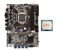 LOOR Scheda madre B75 BTC Mining + CPU casuale LGA1155 8XPCIE Adattatore USB Supporto 2XDDR3 MSATA B75 USB BTC Miner Scheda Madre