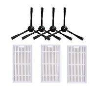 LOOR Spugna Filtro Hepa Spazzola Laterale Robot Aspirapolvere Parti per V55 V50 V5 V5S V3 V3S V50 Pro X5 Accessori