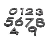 LOORGVEL 10 pezzi Numeri Civici in Abs per Porta Decorativi Resistenti e Leggibili Adatti Pareti e Ingressi