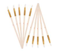 LOORGVEL 10 Pezzi Pennelli Impollinatori in Legno da Strumenti Manuali per Giardinaggio e Orto per Coltivazioni Protette e Idroponiche Facilitano Impollinazione di Fiori e Frutta per