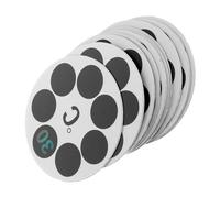 LOORGVEL 10 Pezzi Termometro Adesivo Rotondo per Bagnoschiuma Bambini Tecnologia Cristalli Liquidi Alta Precisione per Viaggi e Hotel