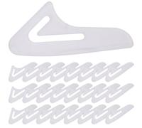 LOORGVEL 100 Pezzi Copricoltello di Sicurezza in Plastica Trasparente, Custodia Protettiva per Lama Coltelli da Cucina, Manicotto Antigraffio Riutilizzabile per Chef e Uso Domestico