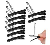 LOORGVEL 100 Pezzi Fermagli Metallo Becco Danatra per Accessori Hair Diy Progetti Handmade e Decorazioni Creativi