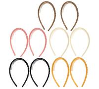 LOORGVEL 10pezzi Fasce Per Con Design Dentato Sicuro Materiale Antiscivolo e Stile Incentrato Sulle Donne Per Gestire Efficacemente i Ribelli e Adattarsi Diverse Attività