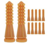 LOORGVEL 12 Bastoncini per Spiumatrice Polli in Gomma a Forma di Mais Accessori per Macchina Spiumatrice Pollame Rimozione Peli Efficiente per Anatre e Galline