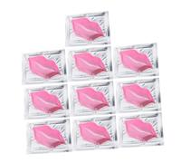 LOORGVEL 15pezzi Maschera Labbra Collagene Idratante e Nutriente Per Della Delle Labbra Rimpolpante e Rigenerante Gel Di Collagene Sicuro e Idratante