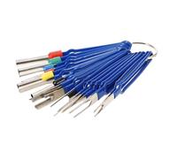 LOORGVEL 18 Pollici Kit Estrattore Terminali Elettrici per Auto Strumenti Professionali per Sblocco Pin Cablaggio Uso Meccanico Ed Elettricista Facile Rimozione Connettori Cablaggio Auto
