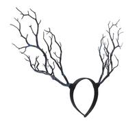 LOORGVEL 1pezzi Copricapo Forma Di Ramo Cerceotto Per Capelli Da Festa Accessori Per Capelli Di Halloween Accessori Per Non Graffia Né Ferisce La Testa Da Abbinare Qualsiasi Stile Di Abbigl