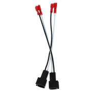 LOORGVEL 2 pezzi Adattatore Altoparlanti Auto Connettore Audio per Impianto Sonoro Veicolo Installazione Facile e Materiale Plastico Resistente