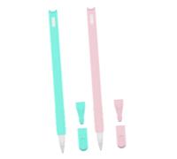 LOORGVEL 2 pezzi Custodie in Silicone con Testa di Gatto per Digitale 2ª Generazione Protezione Morbida e Antiscivolo Cover Penna in Silicone Alimentare Resistente al Colore Compatibile