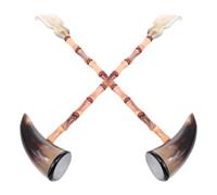 LOORGVEL 2 Pezzi Di Tiragraffi In Corno Di Bue Grattaschiena Ergonomico Massaggiatore A Martello Massaggiatore Per Il Corpo Martello Per Massaggio Grattaschiena Per Adulti