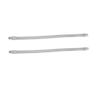 LOORGVEL 2 Pezzi Estensione a Collo d'Oca per Accessorio Illuminazione Tubo Snodato Giunti a Sezioni Resistente e Facile da Piegare 300Mm per Faretto e Lampada LED