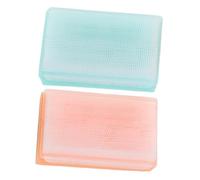 LOORGVEL 2 pezzi per Lavaggio e Massaggio con Spugna Morbida Compatibile per Ragazzo Ragazza e e Portatile per Bagno
