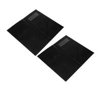 LOORGVEL 2 pezzi Porta Menù e Porta Mance per Ristoranti Resistente e Multifunzione Portabiglietti e Libro Conti per Camerieri Design Salvaspazio per Pagamenti Facili