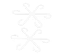 LOORGVEL 2 Pezzi Supporto Pianta in Acrilico Resistente Fissatore Floreali per e Bonsai Design Minimalista per Prevenire Danni e Favorire Sana