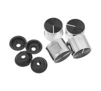 LOORGVEL 2 Set Manopole Metallo per Gas Cucina Regolatori per Fornelli Gas Accessori Sostitutivi Compatibili con Forni e Piani Cottura Facili da Installare