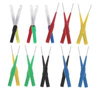 LOORGVEL 20 pezzi Automotive Repair Test Probes Wire Piercing Multimeter Leads For Insulation Testing High Conductivity Needle Probes Compatible Electrical System Diagnostics