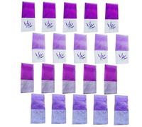 LOORGVEL 20 pezzi Sacchetti Vuoti per Lavanda in Organza e Tela Colori Chiari e Scuro Bustine Profumate Multiuso per Armadio e Gioielli Borse Portatili per Naturali