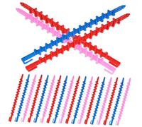 LOORGVEL 20 pezzi Spirale per Permanente Bastoncini Arricciacapelli Flessibili e Resistenti per Capelli Corti e Lunghi Kit Styling Ricci per Uso Domestico e Professionale Colore Casuale