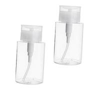 LOORGVEL 2pezzi Bottiglia in Pet da Viaggio Supporto per Acqua Detergente Bottiglia Durevole e Riutilizzabile per Sottoimballaggio