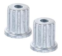 LOORGVEL 2pezzi Componenti Metallo Per Riparazione Agitatori Di Lavatrici Con Ingranaggio Centrale e Base Per Upgrade e Duraturo