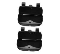 LOORGVEL 2pezzi Scatola Per Occhiali Da Sole Per Auto Custodia Portaocchiali Per Visiera Parasole Organizer Per Occhiali Senza Danni Adatta Tutti i Veicoli