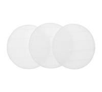 LOORGVEL 3 Pezzi Filtri di Ricambio per Aspiratore Polveri Unghie Non Tessuto e Plastica, Compatibili Collettori Manicure per Uso Professionale e Domestico