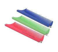 LOORGVEL 3 Pezzi Pettini Punta in Acciaio Estensibili per Parrucchiere e Domestico Pettini Professionali per Acconciature e Massaggio del Capelluto Resistenti e Facili Trasportare