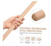 LOORGVEL 3 pezzi Yoga Bastone Correttivo per Schiena e Spalle Aperte Bastoni Allenamento con Superficie Antiscivolo e Liscio per Supporto e Allungamento Lumbar