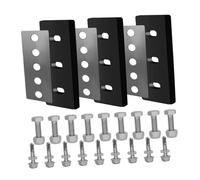 LOORGVEL 3 Set Di Giranti Professionali Accessori Per Giranti Per Spazzaneve Kit Giranti Durevoli Kit Giranti Pratici Per Esterni Da Giardino Acciaio Inossidabile 304 Nero