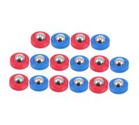 LOORGVEL 32 pezzi Mini Shuffleboard Pucks Rotolanti per Giochi da Tavolo Accessori Resistenti per Partite Familiari Palline Scorrevoli per Tavolo Shuffleboard Kit Sostitutivo Facile da