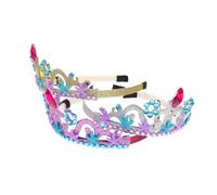 LOORGVEL 3Pezzi Tiara Per Stile Corone Decorate Con Stelle Per Feste Compleanno e Speciali Accessori Eleganti Per Colori Vivaci