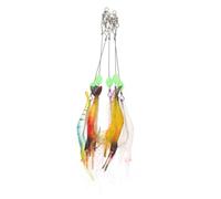 LOORGVEL 5 Artificiali Morbide con Ganci Lure Morbido Realistico per e Kit Portatile per Laghi Fiumi e Torrenti