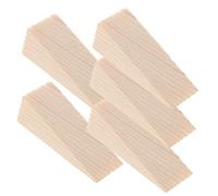 LOORGVEL 5 Pezzi Fermaporta in Triangolare Antiscivolo Stabile Cunei Blocca Porte per Casa e Ufficio Protezione per Animali Adatto Pavimenti in Piastrelle e Moquette