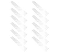 LOORGVEL 50 Sacchetti Trasparenti per Cravatte Singole in Plastica Chiusura Facile Custodie Antipolvere Riutilizzabili per Organizzare Cravatte da Viaggio e Armadio Sacchetti Protettivi