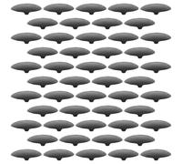 LOORGVEL 500 Tappi a Vite in Plastica Nera Copriviti Decorativi per Armadi e Mobili Coperture Protettive Resistenti, Adatti per Uso Domestico e Industriale, Confezione da 500 Pezzi