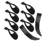 LOORGVEL 9pezzi Clip in Peking Opera Hairpieces Con Sideburns Stelle Per Spettacoli Teatrali Accessori Per Rappresentazioni Autentiche e Role Play
