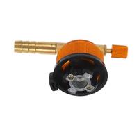 LOORGVEL Adattatore per Fornello da Campeggio e Regolatore del Gas, Kit Valvola Piatta Connettore a Scheda, Leggero e Portatile per Escursionismo, Barbecue e Ricarica Bombole Gas