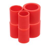 LOORGVEL Anelli Riduttori in Plastica 6 Pezzi Adattatori per Boccole da Banco per Levigatura e Molatura da 25,4 MM a 19 MM, 16 MM, 12,7 MM per Adattatori di Riduzione delle Ruote
