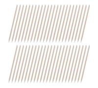 LOORGVEL Bastoncini in Legno Doppia Estremità 15 Cm 300 Pezzi per Manicure e Pedicure Spingi Cuticole Strumento per Pulizia Unghie Accessori Nail Art Uso Professionale e Domestico
